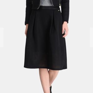 NWT Armani Exchange Perforated Full Midi Skirt